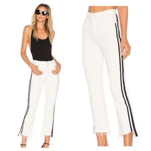 MOTHER Denim Insider Crop Step Fray Whipping The Racer Size 25